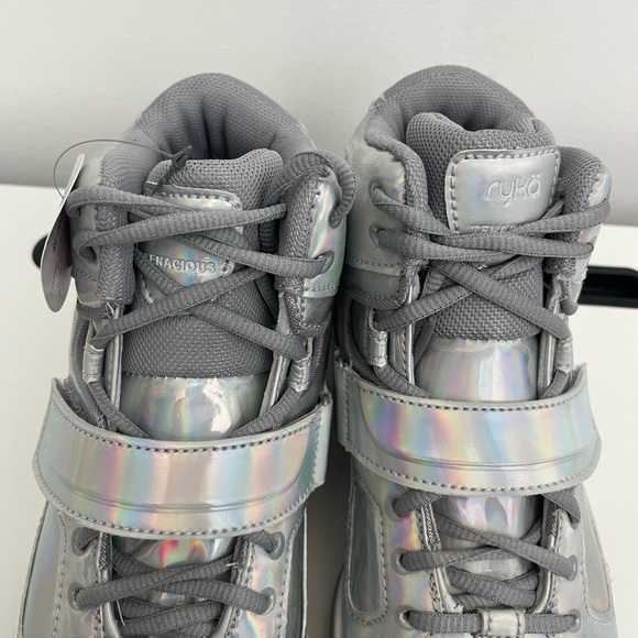 Ryka Women's Tenacious Patent Silver Iridescent Comfort
Training Sneakers - Picture 16 of 16